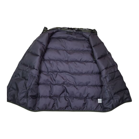 Swiss Tech Camo Puffer Vest Mens Large 42-44 Recycled Polyester Outdoor Layering - Picture 7 of 9